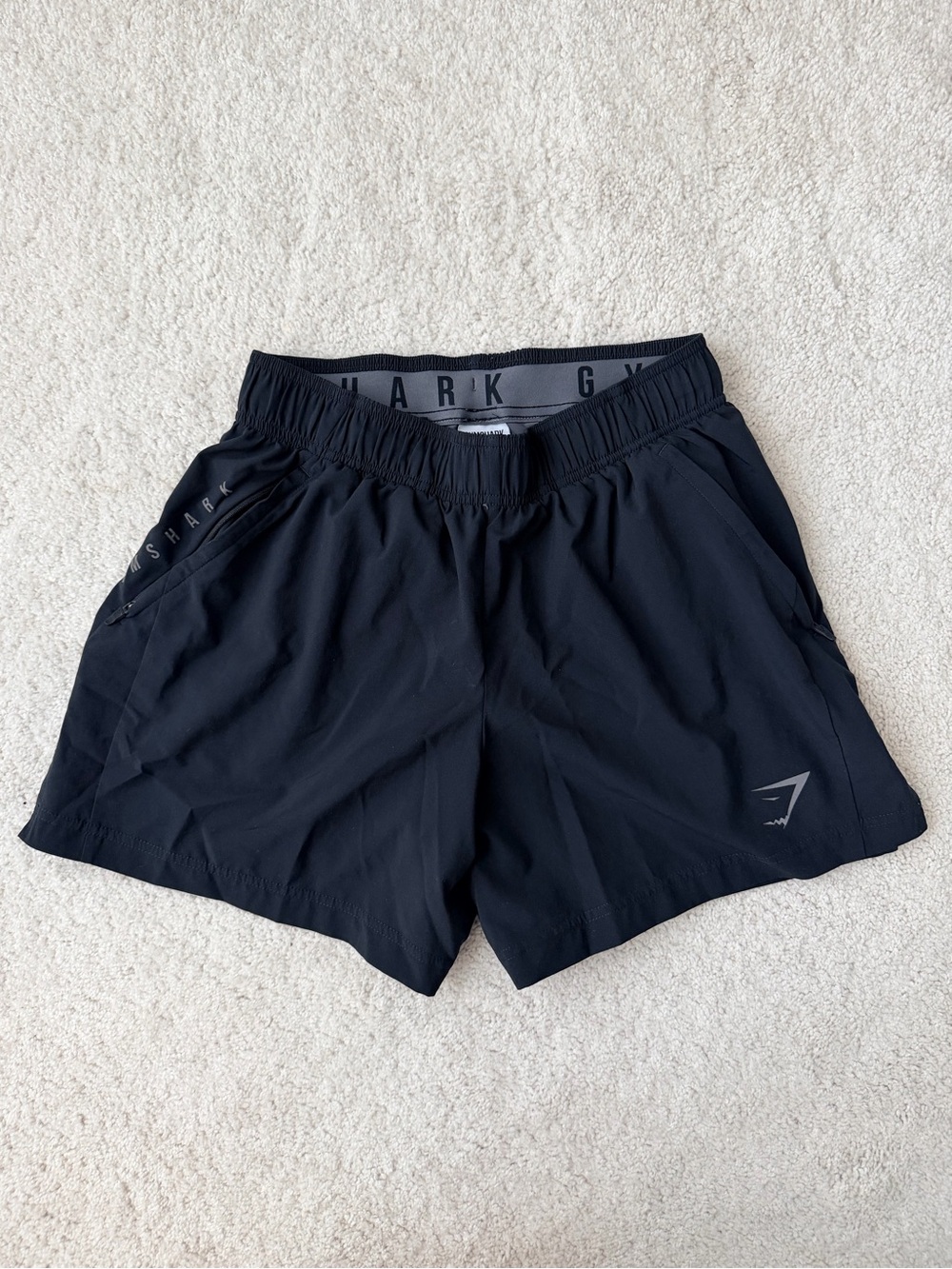 Gymshark Men’s Black Athletic Training Shorts